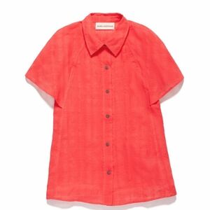 Mara Hoffman Phebe Top New With Tags Red Cotton